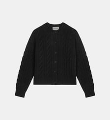Cardigan maxi torsades en cachemire  Bompard