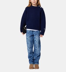 Jean imprimé léopard Zadig&Voltaire Kids