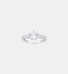 Solitaire avec un grand zircon et de petites pierres Thomas Sabo