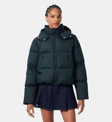 Doudoune à capuche déperlante duvet Lacoste