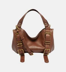 D-One-Sac small à poignée supérieure en cuir traité Diesel