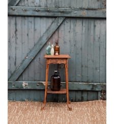 Table d'appoint en bois Francine N°170- Produit chiné Debongout