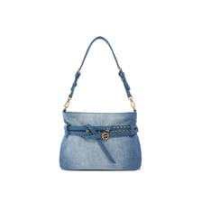 Petit sac porté épaule belt bag mini en denim Pinko