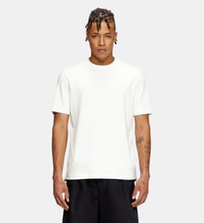 T-shirt avec broderie à logo ton sur ton Diesel