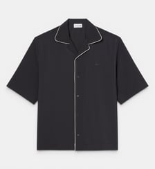 Chemise manches courtes relaxed fit laine Lacoste