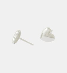 Puces d'oreilles cœur argentées - argent garanti 925 Balaboosté