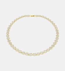 Collier Una Angelic, Doré à l’or 18 carats (750/1000) Swarovski