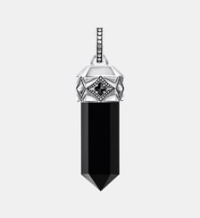 Breloque onyx noir en forme de cristal Thomas Sabo