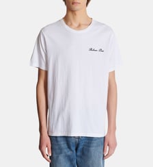 T-shirt brodé Balmain Signature Balmain