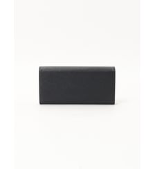 Portefeuille long en cuir de vachette Agnès b.