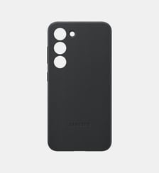 Coque S23 cuir Noir Samsung