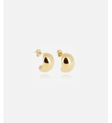 Boucles d'oreilles Rachel  en Acier doré Zag Bijoux