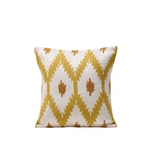 Housse De Coussin  Motif ikat en point de chainette Madura