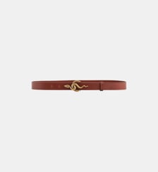 Ceinture Cléo Noire En Cuir 25Mm Vanessa Bruno