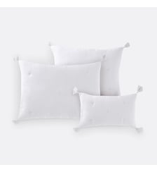 Housse de coussin matelassée gaze de coton La Redoute Interieurs