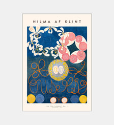 Poster   The Ten Largest No. 01 - Hilma af Klint Poster & Frame