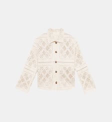 Veste col chemise imprimé graphique VALIA La Petite Etoile