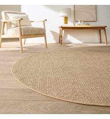 Tapis rond effet jute intérieur et extérieur La Redoute Interieurs