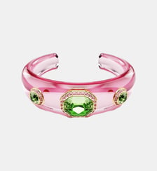 Manchette Dulcis, Doré à l’or 18 carats (750/1000) Swarovski
