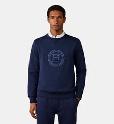 Sweat À Col Rond Avec Logo H Hackett London