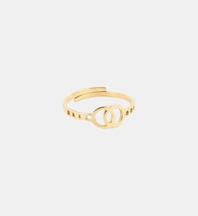 Bague Doriane  en Acier doré Zag Bijoux