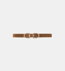 Ceinture suède avec double boucles Maje
