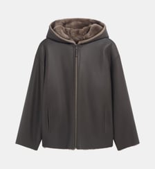 Peau lainée courte à capuche - FANI Gerard Darel