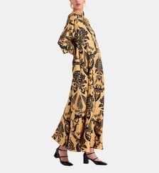 Robe Muumuu Round Cherubs Gold La DoubleJ