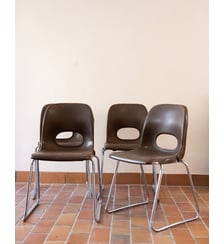 Chaise style industriel Alma N°1900- Produit chiné Debongout