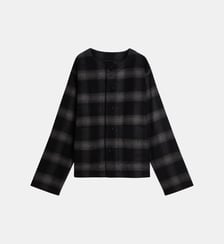 chemise cardigan en laine Agnès b.