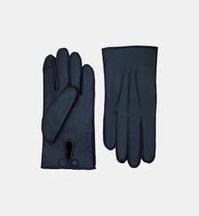 Gants Oscar Homme Cuir Doublés Lapin Agnelle
