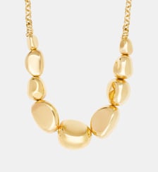 Collier réglable   doré à l'or fin - Loulou Satellite