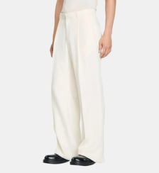 Pantalon large en viscose fluide Sandro