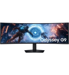 Ecran PC Gamer ODYSSEY G9 G91F 49" Incurvé 1000R DQHD 144Hz VA HDR 600 HDMI 2.1 AMD FreeSync Samsung