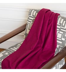 Plaid en laine Yves Delorme