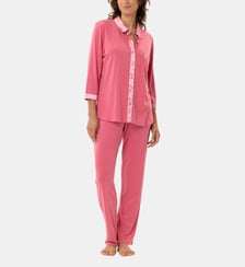 Pyjama boutonné en coton modal MILY 206 Lingerie LE CHAT