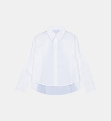 Chemise à rayures à manches longues MM6 Maison Margiela