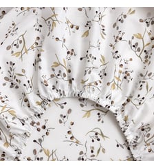 Drap housse en batiste de coton Yves Delorme