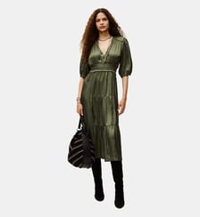 Robe courte froncée Cleli Ba&sh