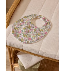 Bavoir éponge et tissu Liberty Cyrillus