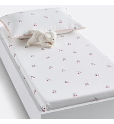 Drap-housse bébé coton bio bonnet 17 cm La Redoute Interieurs
