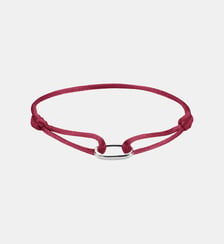 Bracelet textile rouge Connect Thomas Sabo
