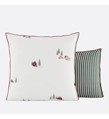 Taie d'oreiller en coton lavé La Redoute Interieurs