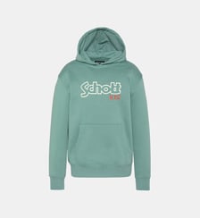 Sweatshirt à capuche imprimé Schott