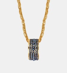 Collier   doré à l'or fin - Dalila Satellite