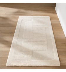 Tapis de couloir, motif géométrique reliéfé La Redoute Interieurs