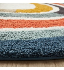 Tapis enfant en coton bio petit modèle AM.PM