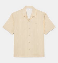 Chemise relaxed fit twill imprimé Lacoste