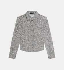 chemise en jersey imprimé Agnès b.