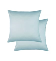 Lot de 2 taies satin de coton 120 fils Ava uni Garnier Thiebaut